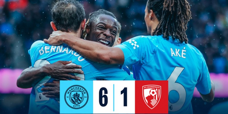 Kèo Full-Time Trận Manchester City vs AFC Bournemouth 02h00 21/05 3 Manchester City vs AFC Bournemouth